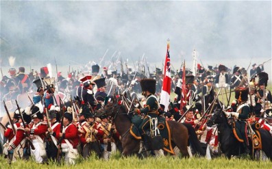Waterloo reenactment