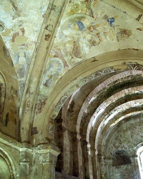Frescoes in Cormac's Chapel