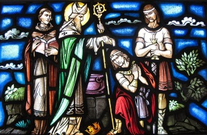 Patrick baptizes King of Cashel