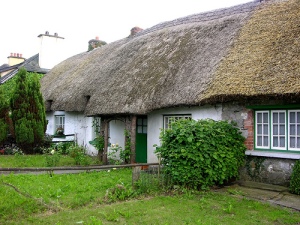Thatched houses in Adare