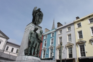 Lusitania Memorial in Cobh (formerly Queenstown).