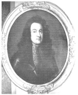 Roger Boyle, Lord Broghill. Created 1st Earl of Orrery in 1660, helped secure Cork for Cromwell and later secured Ireland for Charles II in 1660.  He founded Charleville in North Cork where he built a huge mansion, which he abandoned by the mid-1670s when he moved to Castlemartyr. A good friend of St John Brodrick, his neighbour in Midleton, Broghill was the son of Richard Boyle, Earl of Cork and brothe rof Robert Boyle the scientist. 