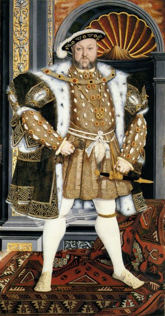 The portrait of Henry VIII from Petworth House, once the residence of the O'Briens, Marquesses of Thomond, who also lived in Rostellan Castle, a few miles south of Midleton.