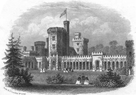 East Cowes Castle was bought by the Earl of Shannon after the death of the architect John Nash in 1835. Nash is most famous for designing Buckingham Palace.