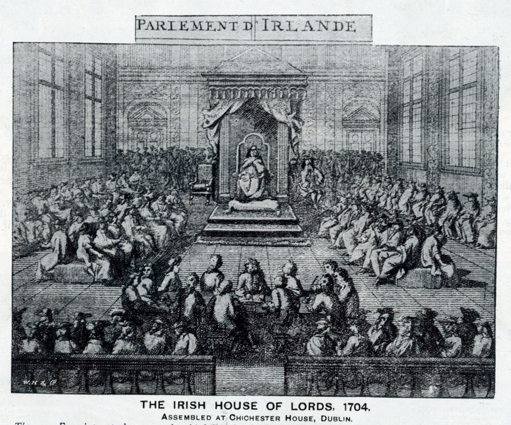 Irish house of lords 1704